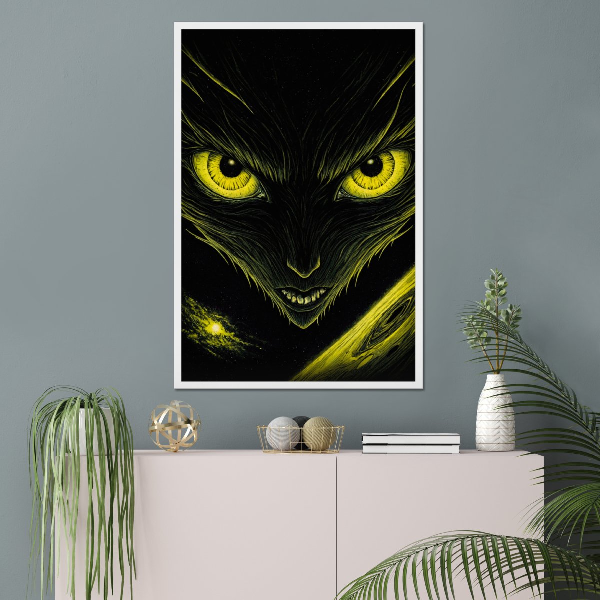 Beast within - Art print - Poster - Ever colorful