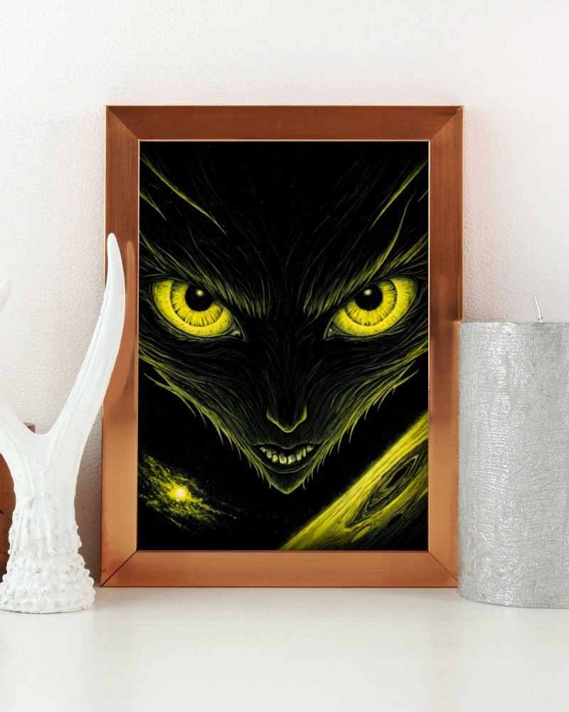 Beast within - Art print - Poster - Ever colorful