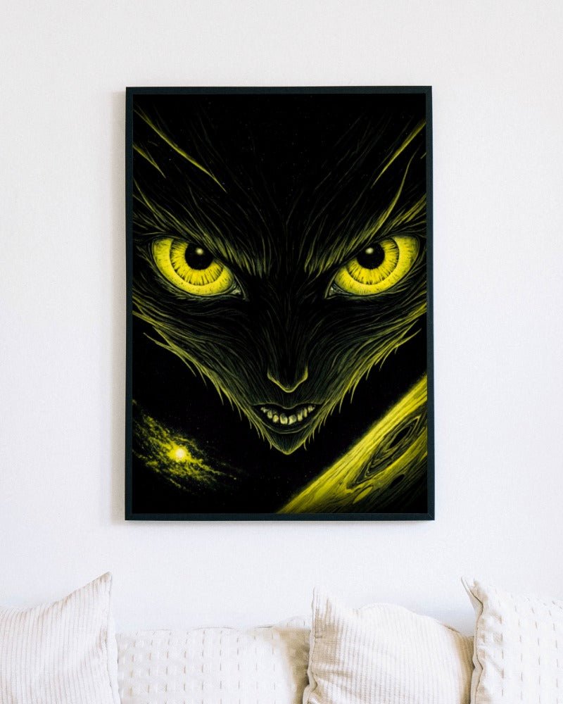 Beast within - Art print - Poster - Ever colorful