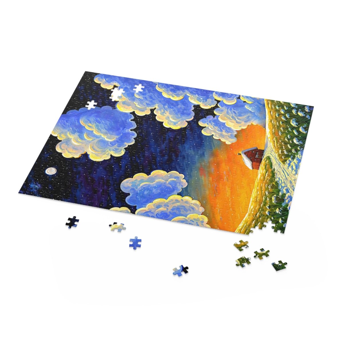 Blooming dawn - Puzzle - Puzzle - Ever colorful