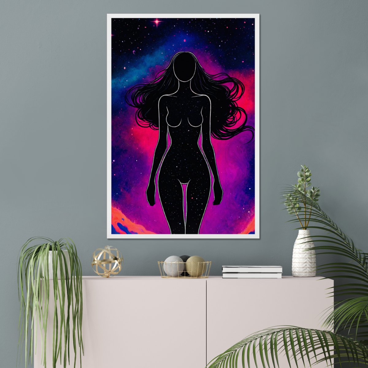 Body of stars - Art print - Poster - Ever colorful