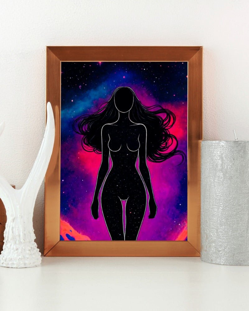 Body of stars - Art print - Poster - Ever colorful