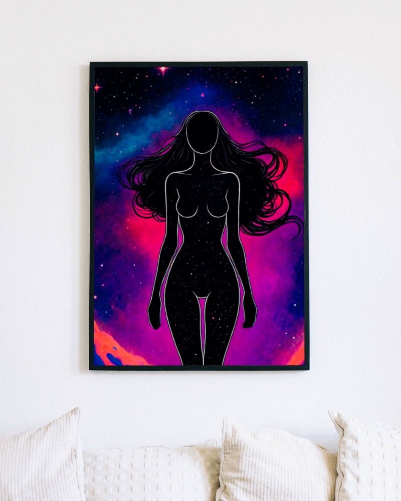 Body of stars - Art print - Poster - Ever colorful