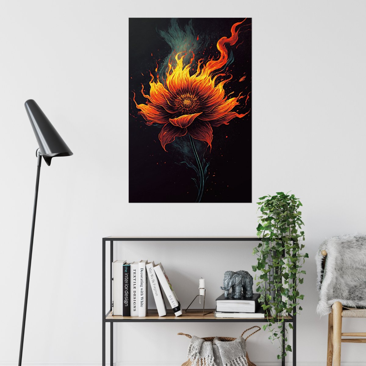 Burnt beauty - Art print - Poster - Ever colorful