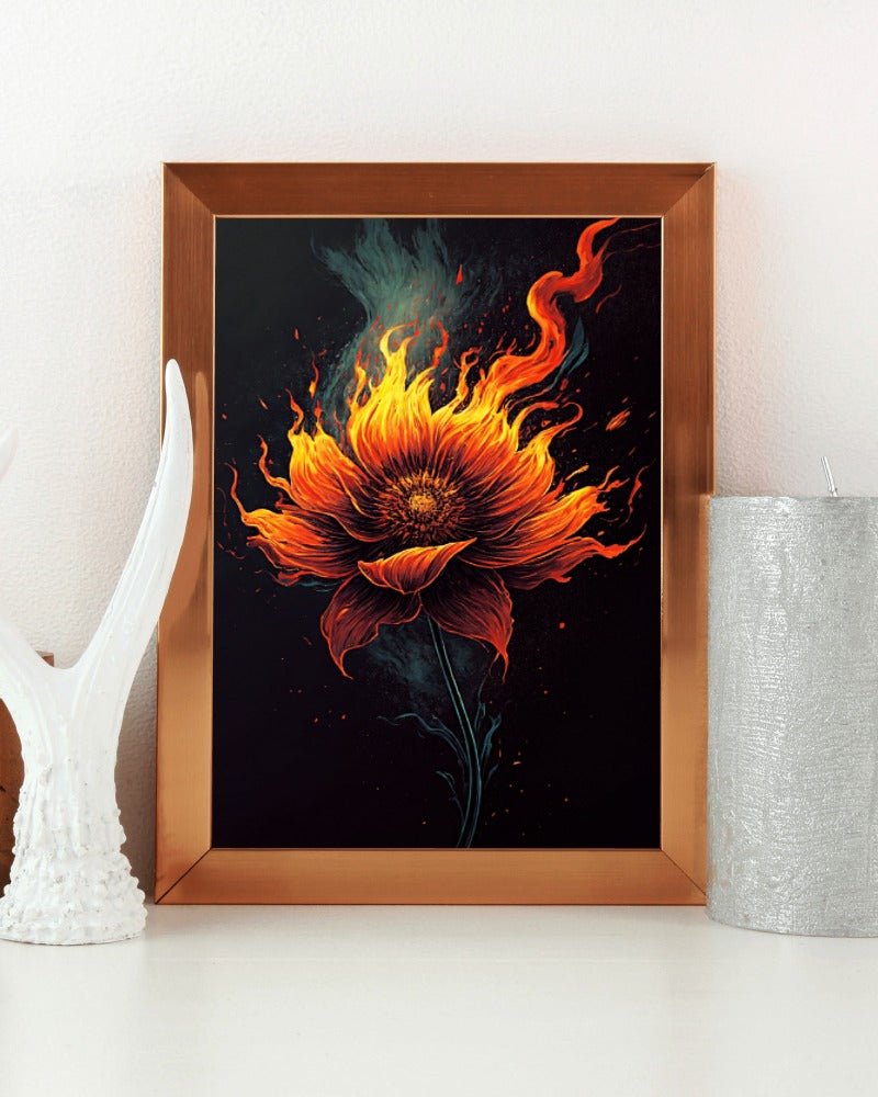 Burnt beauty - Art print - Poster - Ever colorful