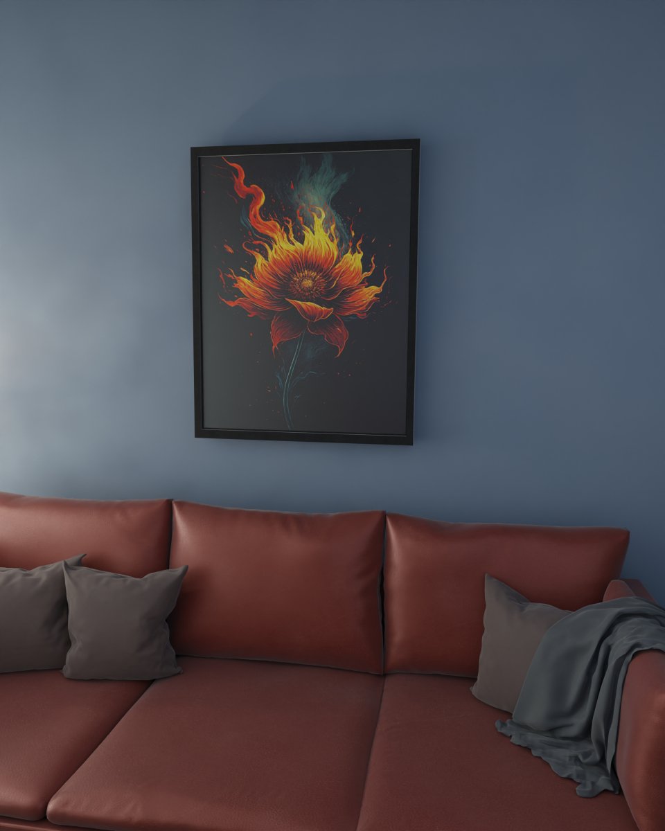 Burnt beauty - Art print - Poster - Ever colorful