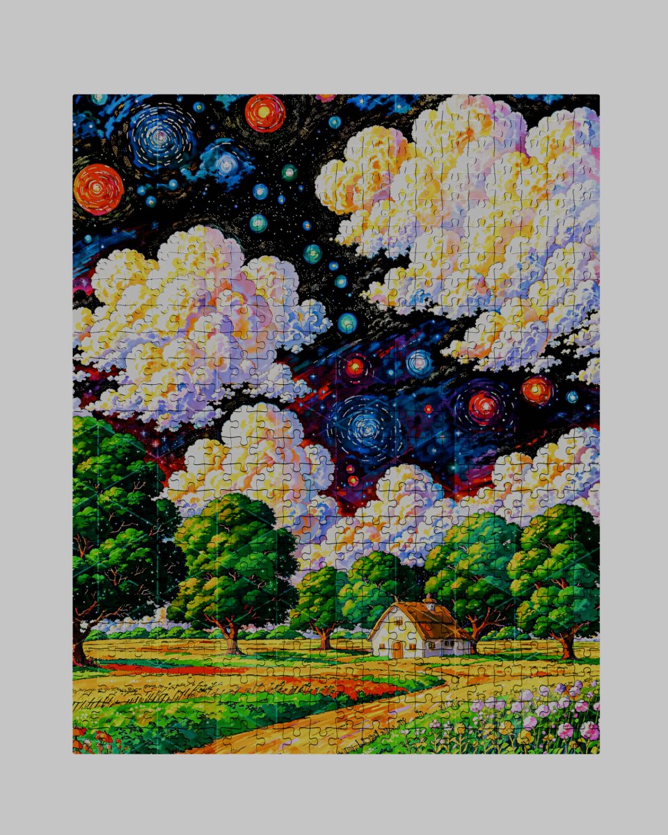 Celestial cluster - Puzzle - Puzzle - Ever colorful