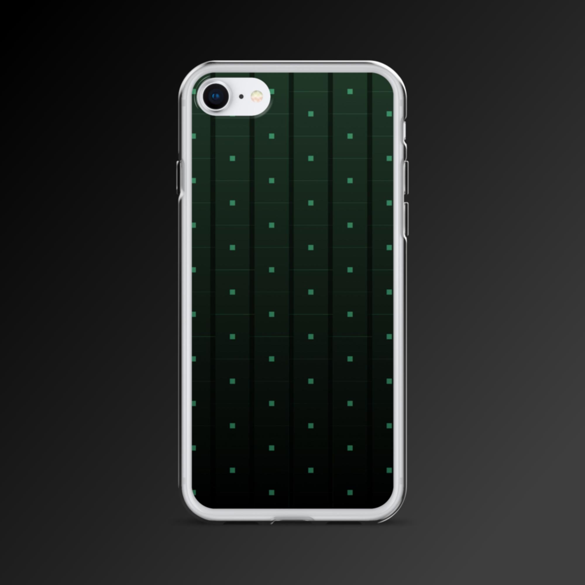 "Cactus pattern" clear iphone case