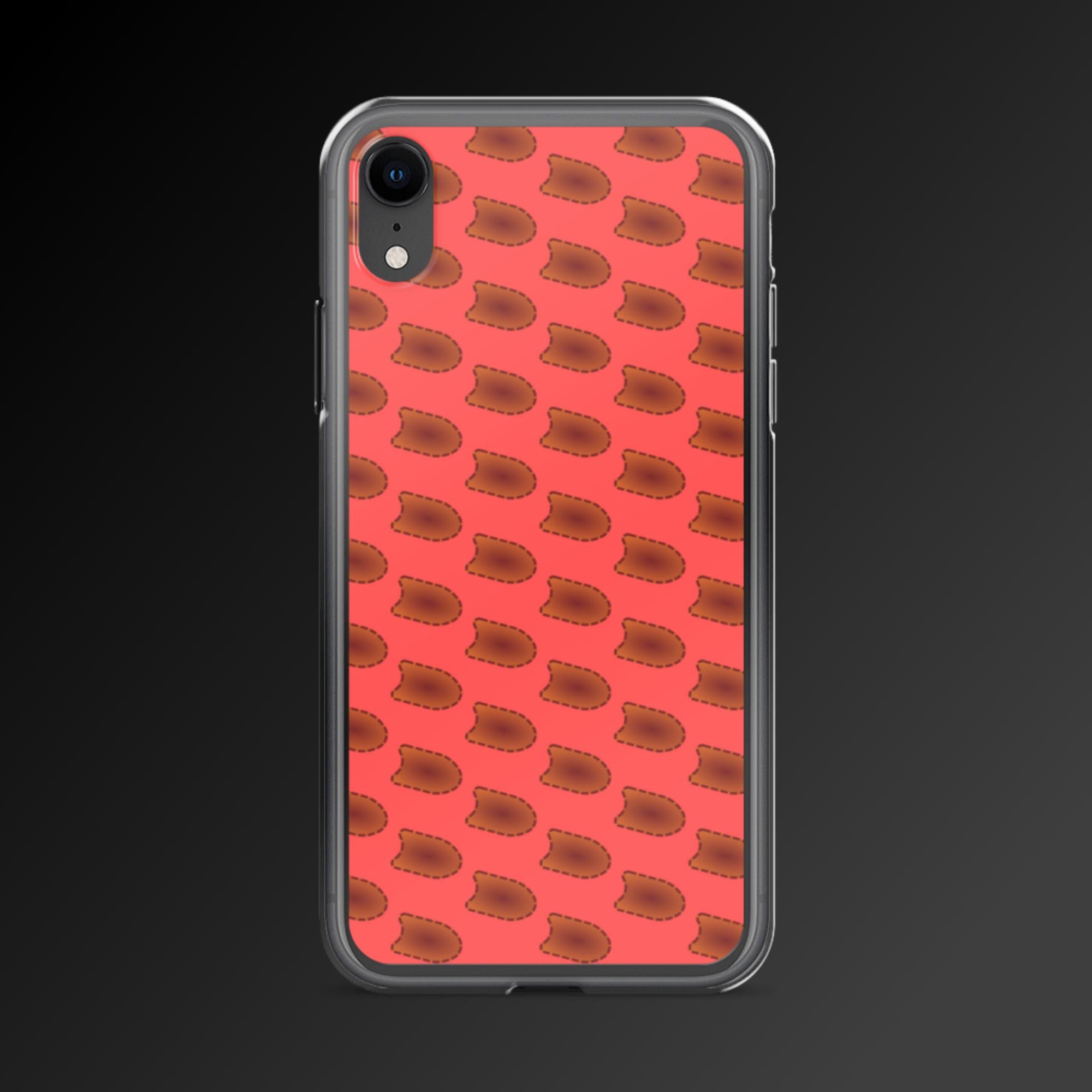 "Bullets pattern" clear iphone case