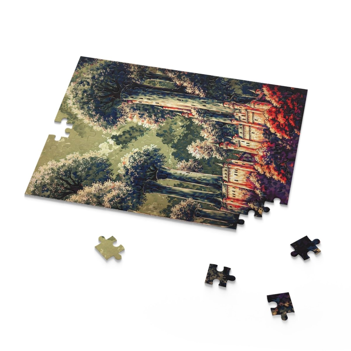 Daunting keep - Puzzle - Puzzle - Ever colorful