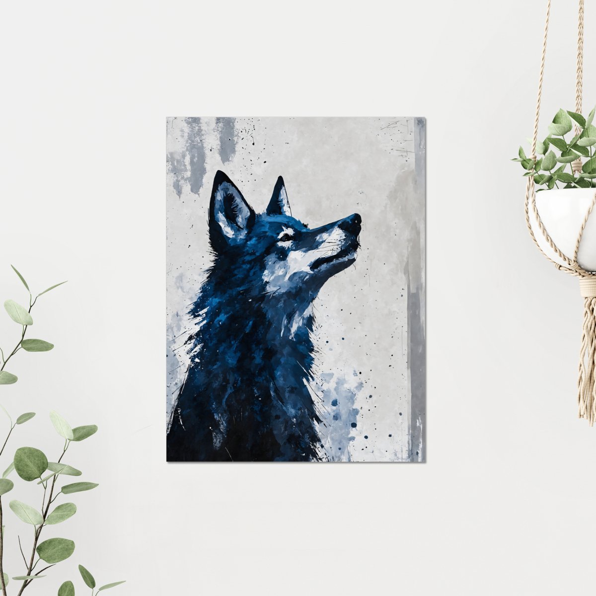 Direwolf grace portrait - Art print - Poster - Ever colorful