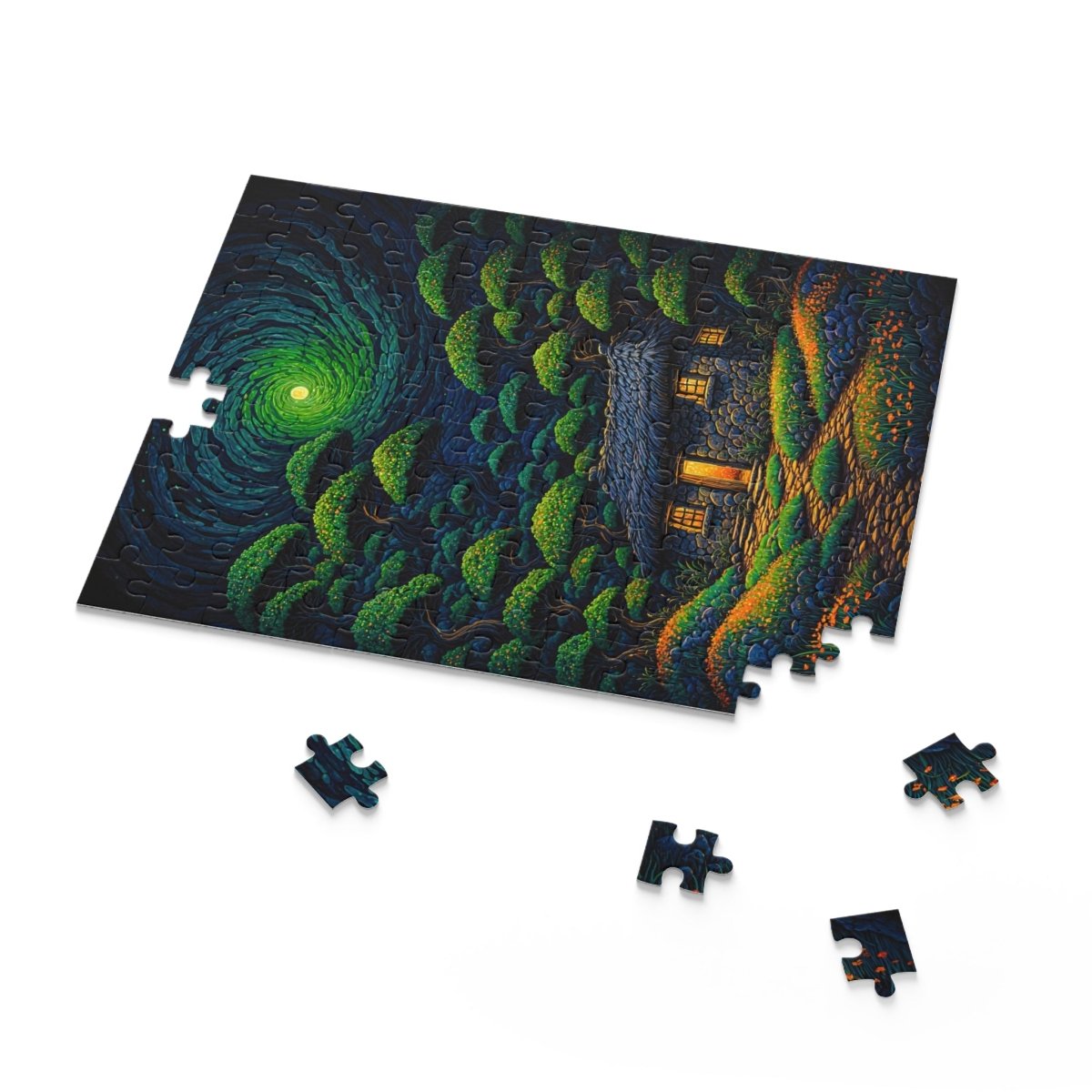 Emerald rock tavern - Puzzle - Puzzle - Ever colorful