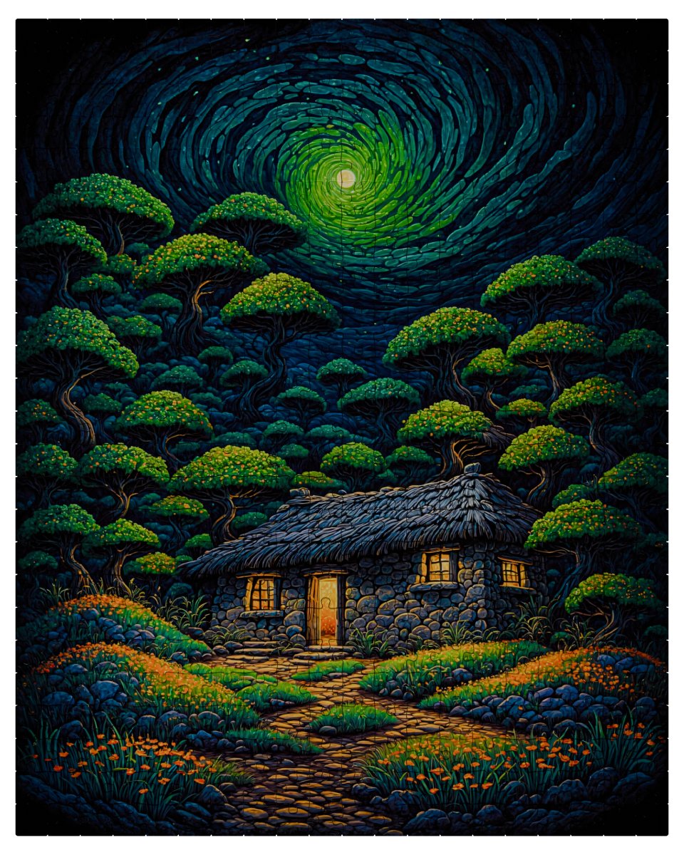 Emerald rock tavern - Puzzle - Puzzle - Ever colorful