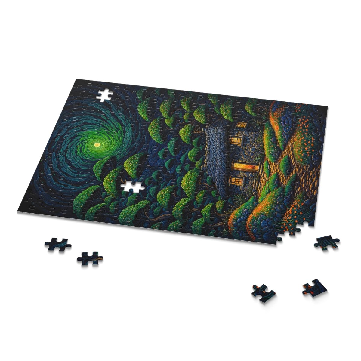 Emerald rock tavern - Puzzle - Puzzle - Ever colorful