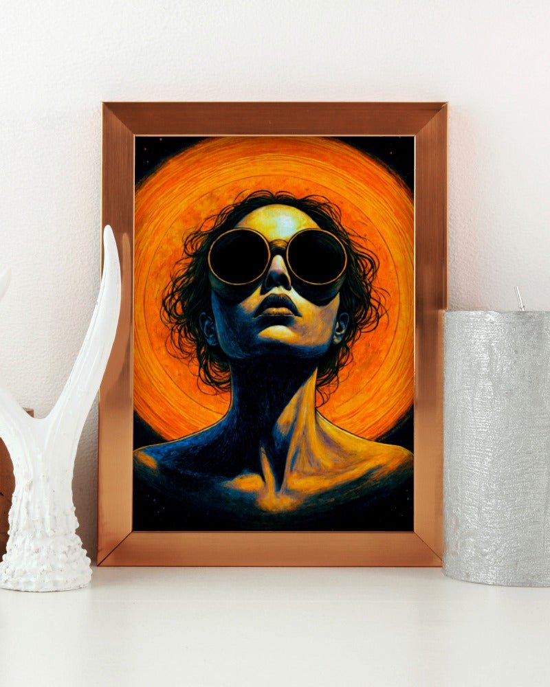 Empty sight - Art print - Poster - Ever colorful