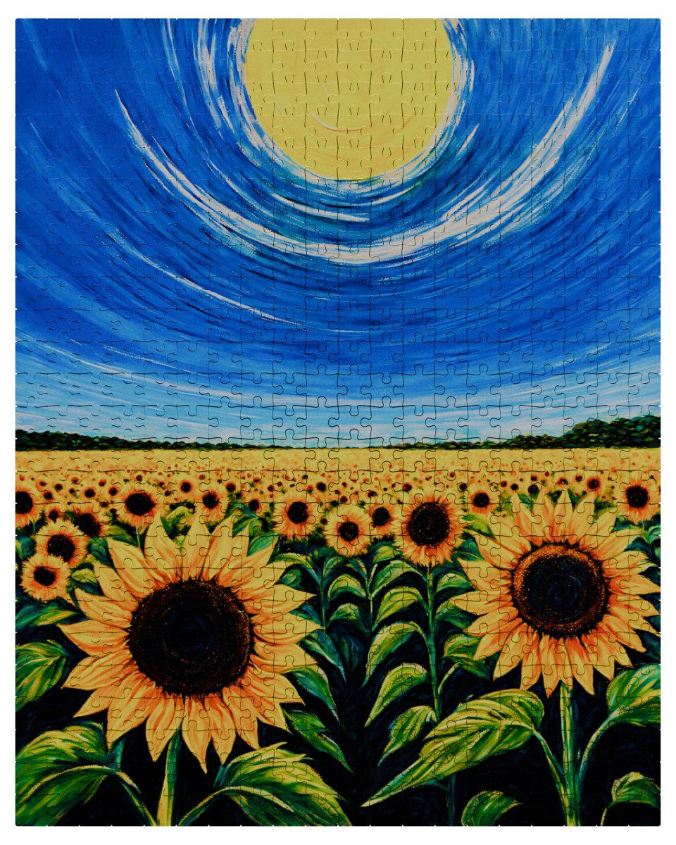 Field of joy - Puzzle - Puzzle - Ever colorful