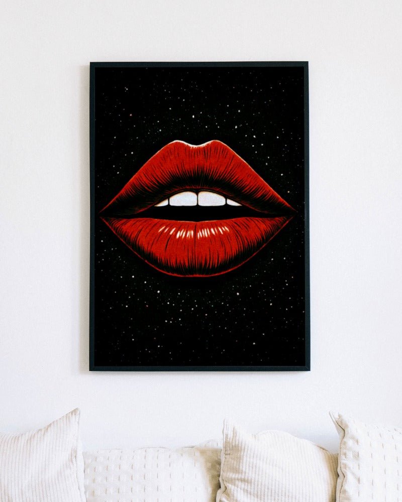 Full kiss - Art print - Poster - Ever colorful