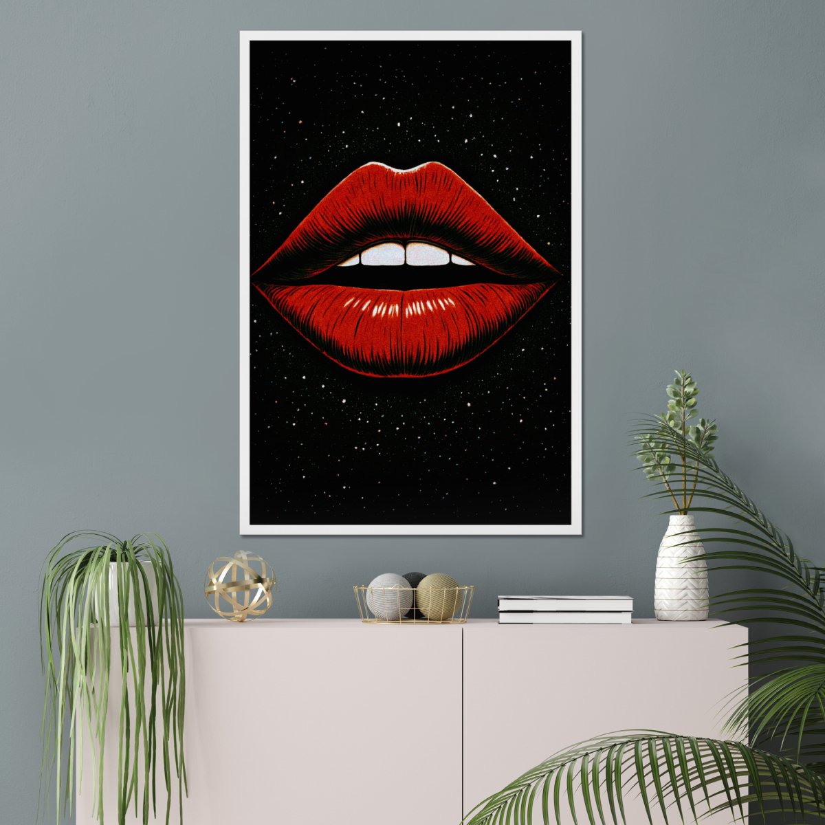 Full kiss - Art print - Poster - Ever colorful
