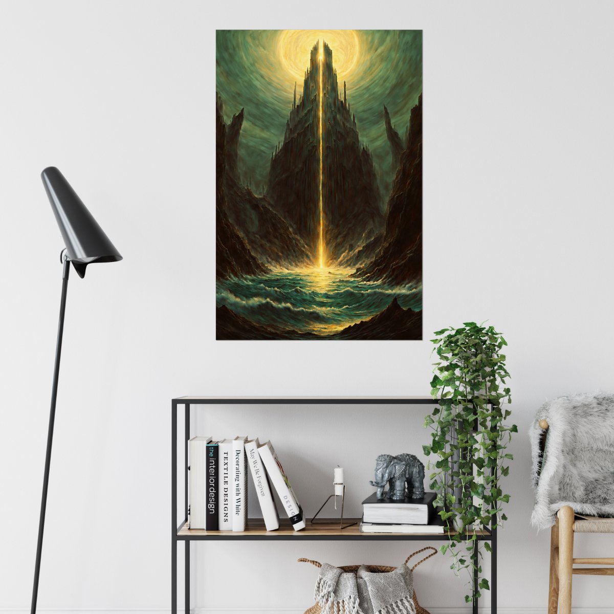 Gate to the abyss - Art print - Poster - Ever colorful