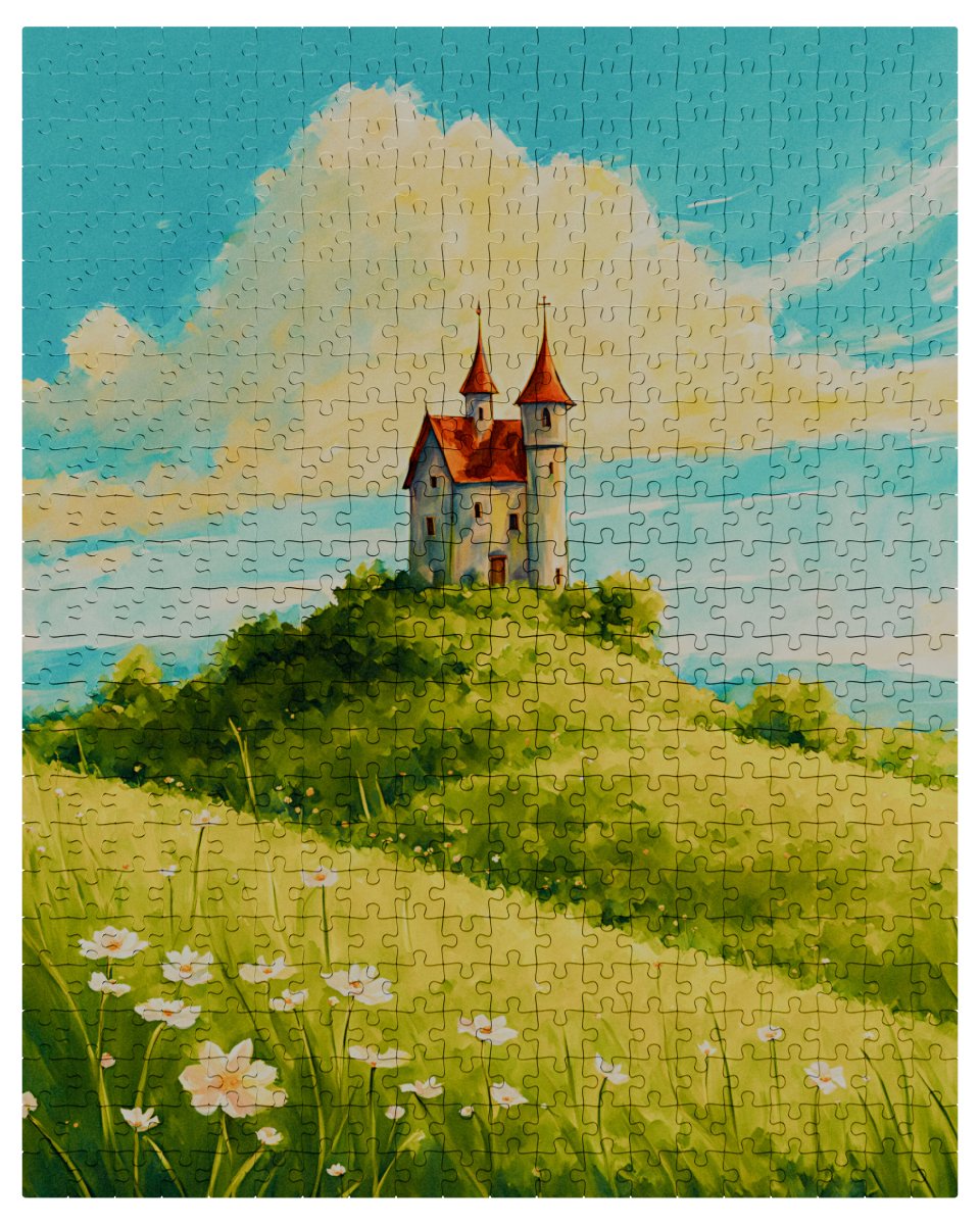 Le petit castle - Puzzle - Puzzle - Ever colorful