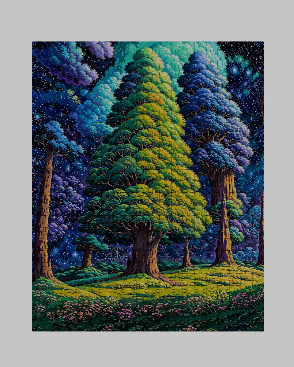 Mythical Yggdrasil - Puzzle - Puzzle - Ever colorful