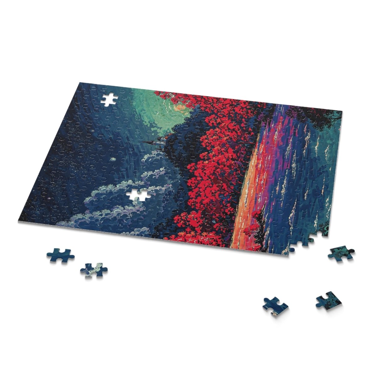 Scarlet estate - Puzzle - Puzzle - Ever colorful