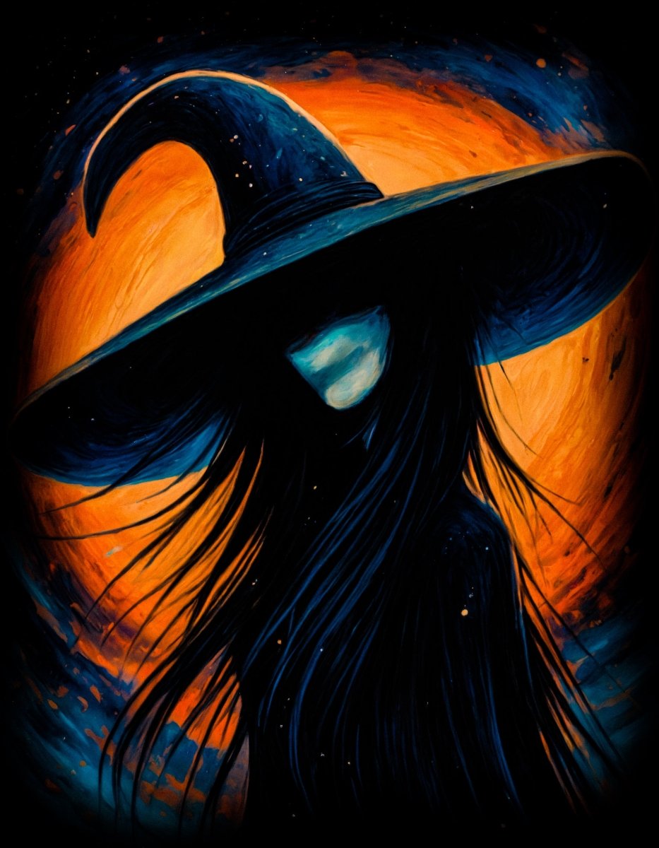 Shadow witch - Art print - Poster - Ever colorful