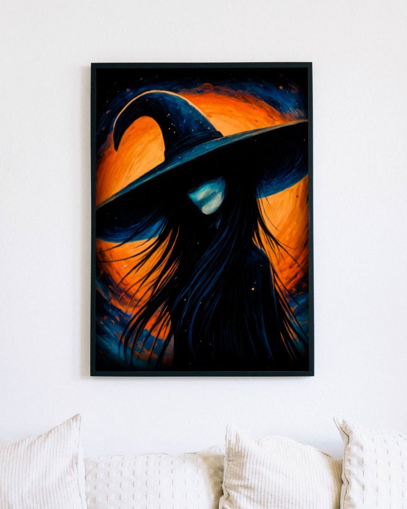 Shadow witch - Art print - Poster - Ever colorful