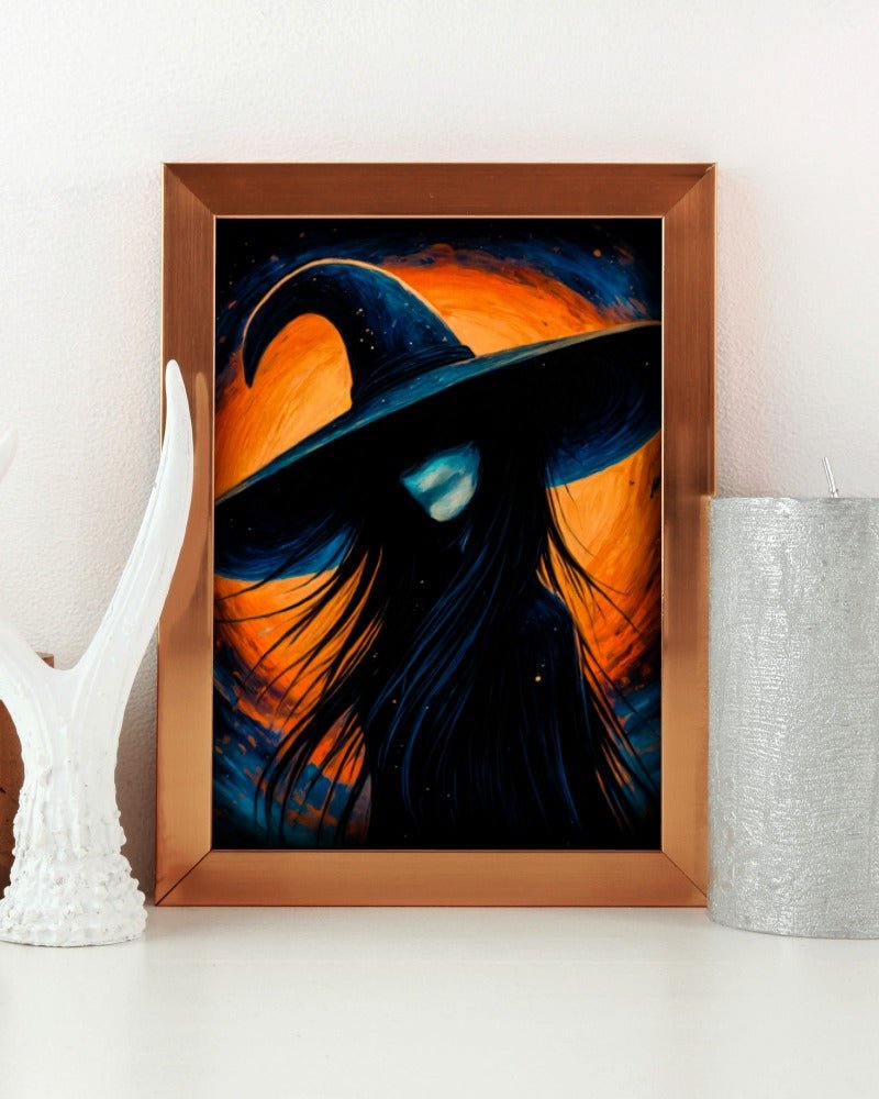 Shadow witch - Art print - Poster - Ever colorful