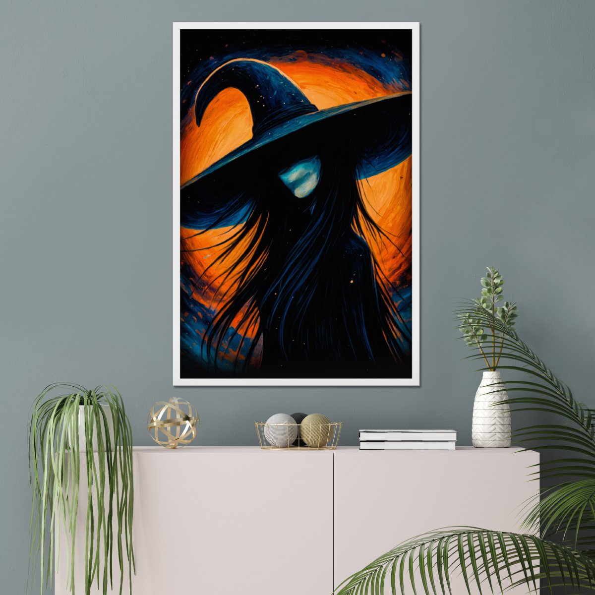 Shadow witch - Art print - Poster - Ever colorful