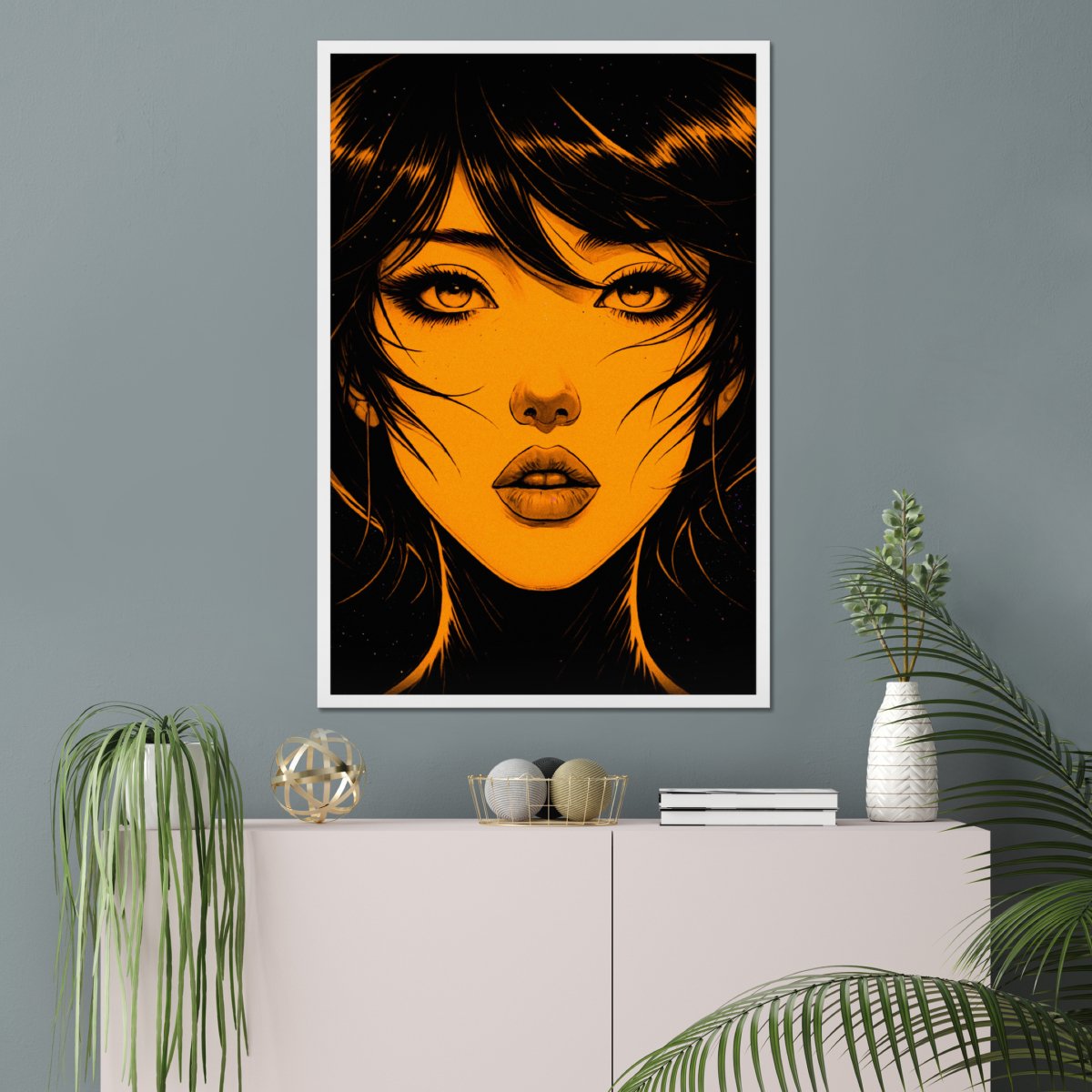 Soft gaze - Art print - Poster - Ever colorful