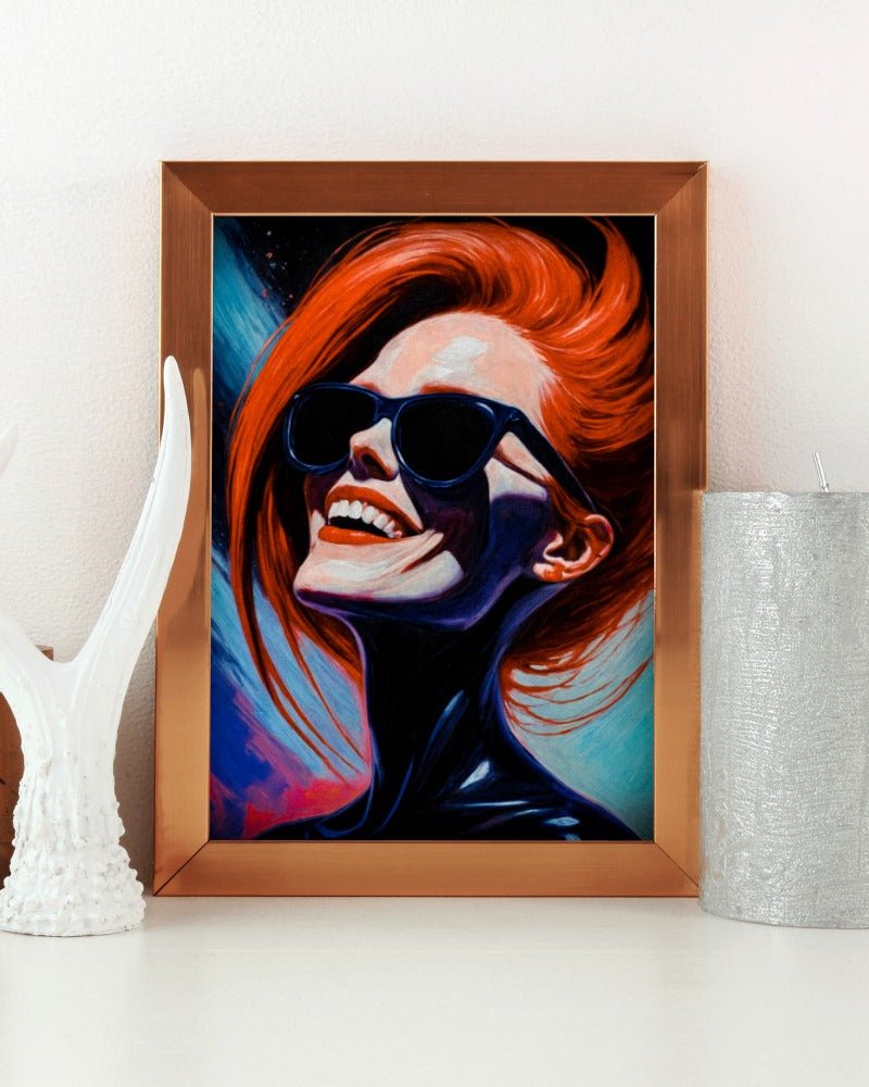 Star pose - Art print - Poster - Ever colorful