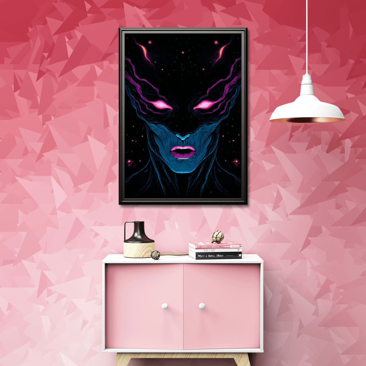 Strange hero - Art print - Poster - Ever colorful