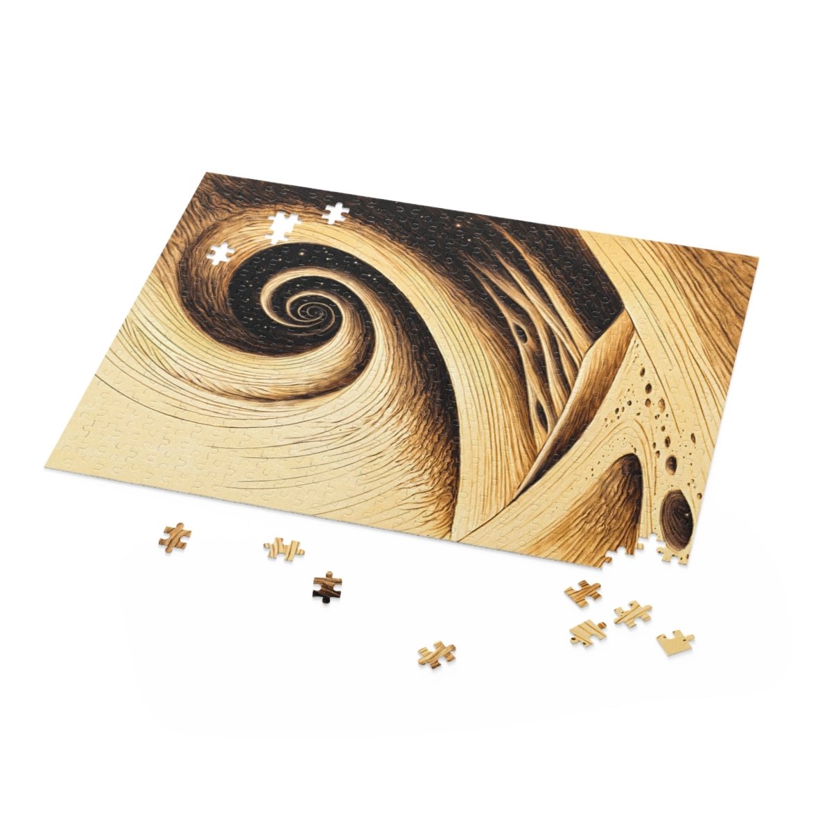 Swirling dunes - Puzzle - Puzzle - Ever colorful