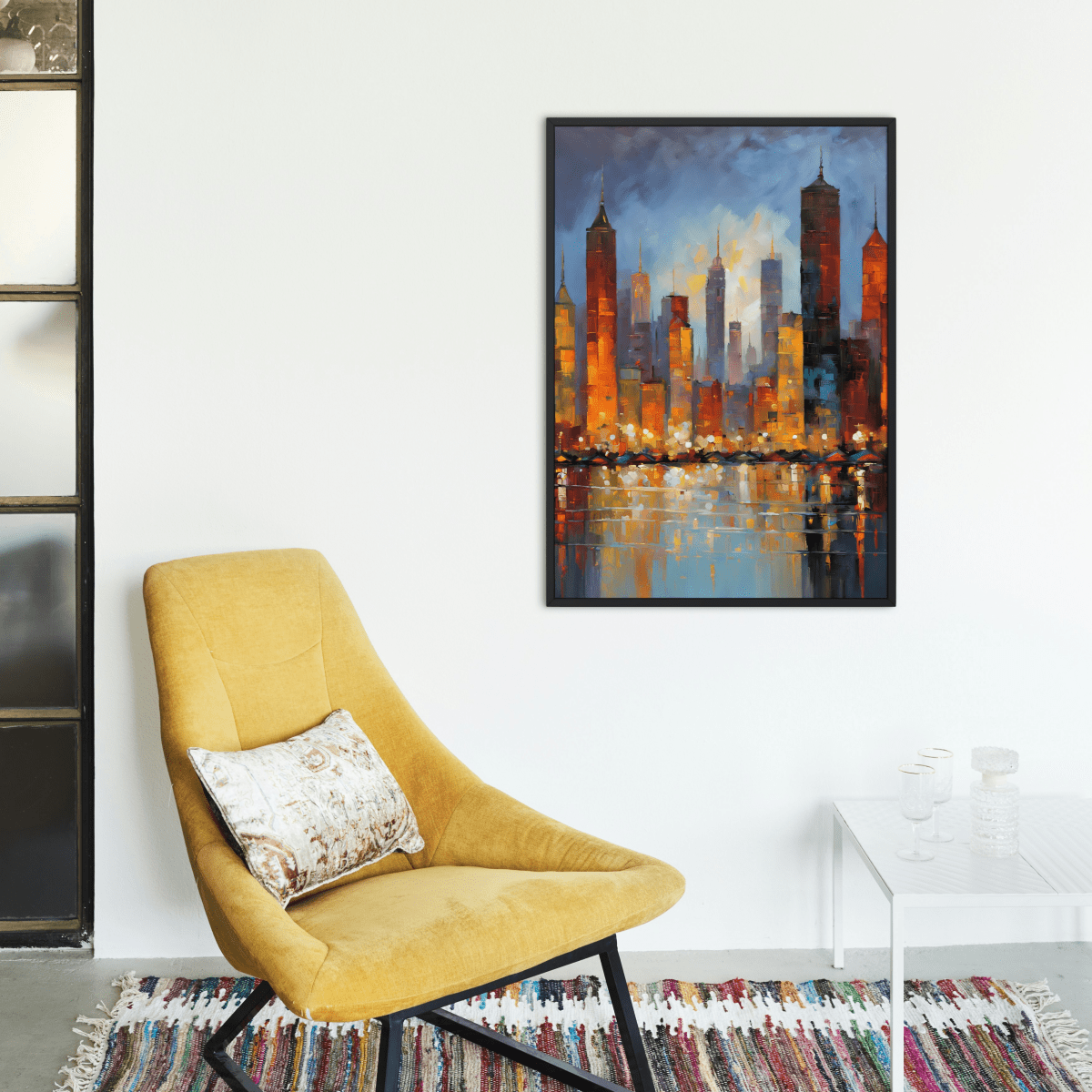 The big apple - Art print - Poster - Ever colorful