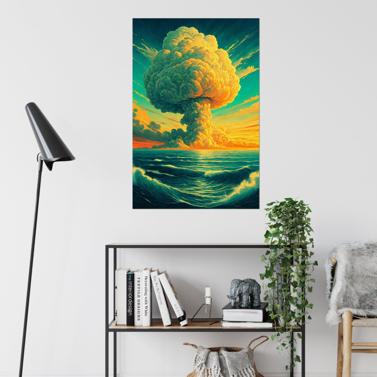 Thousand miles away - Art print - Poster - Ever colorful