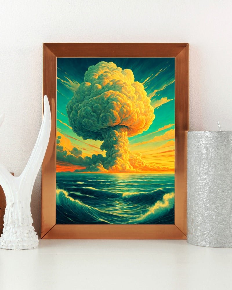 Thousand miles away - Art print - Poster - Ever colorful