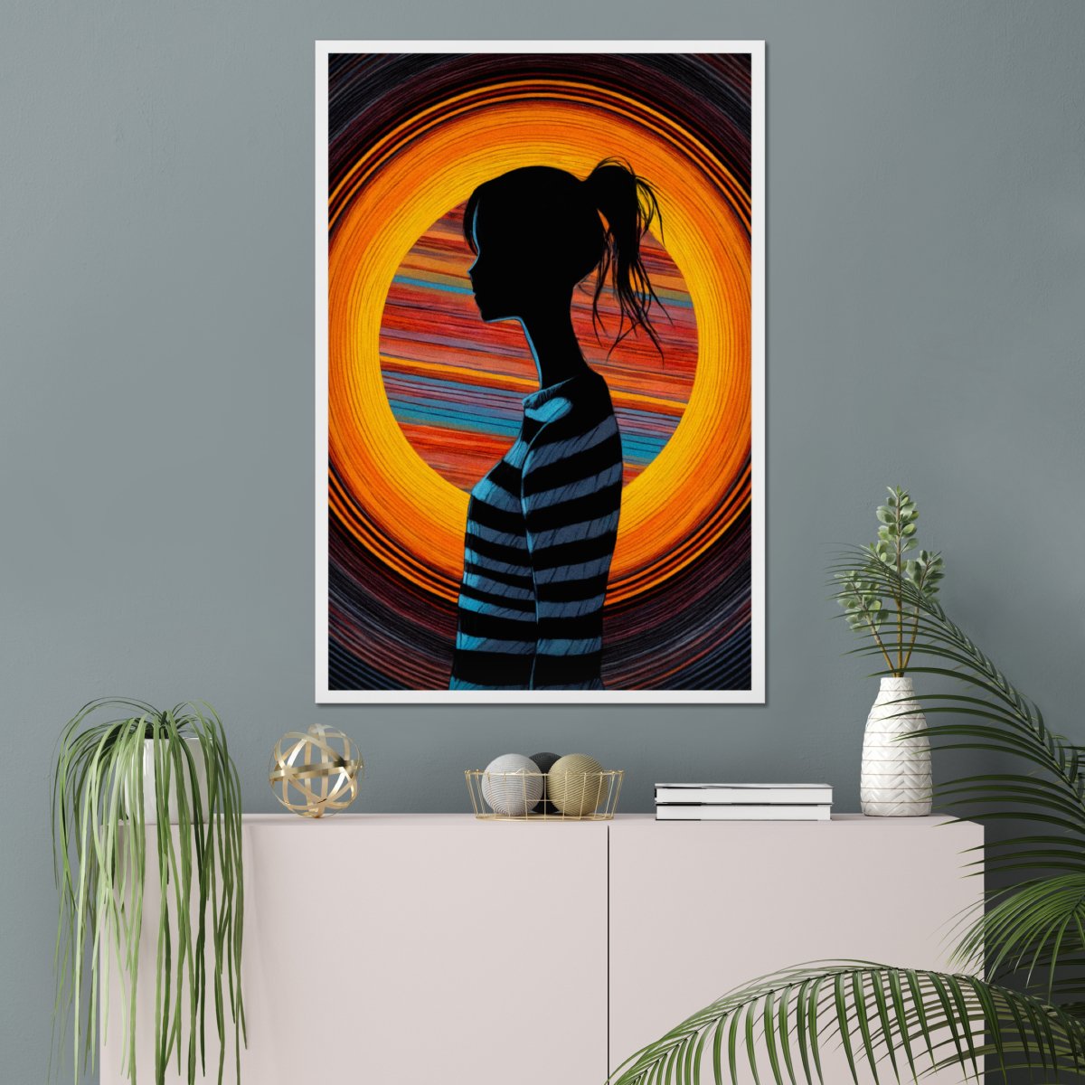 Tinge window - Art print - Poster - Ever colorful