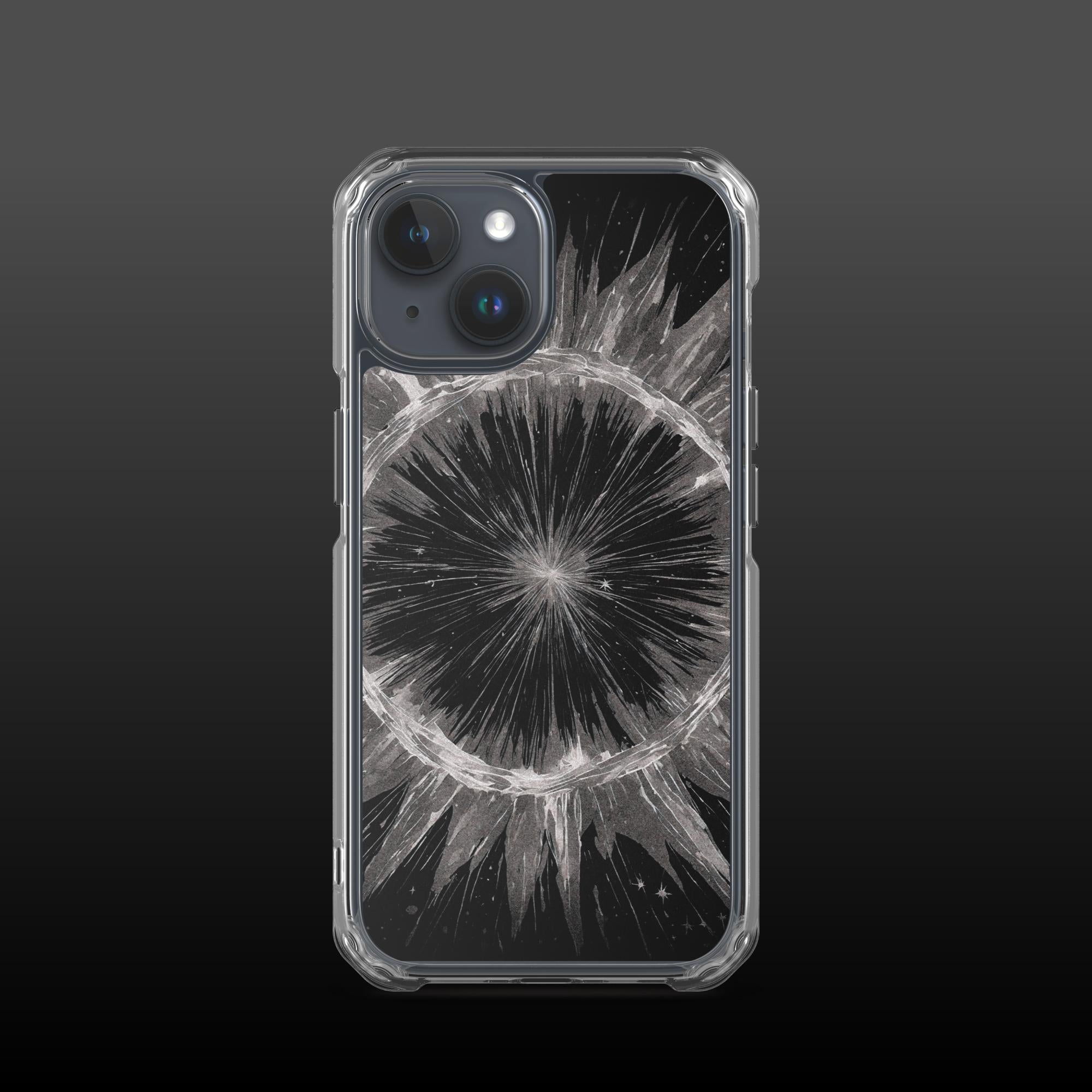 "Achromic sun" clear iphone case - Clear iphone case - Ever colorful