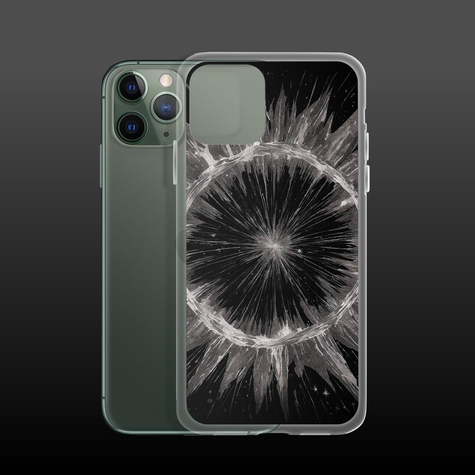 "Achromic sun" clear iphone case - Clear iphone case - Ever colorful