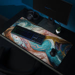Alabaster sea - Gaming mouse pad - Ever colorful