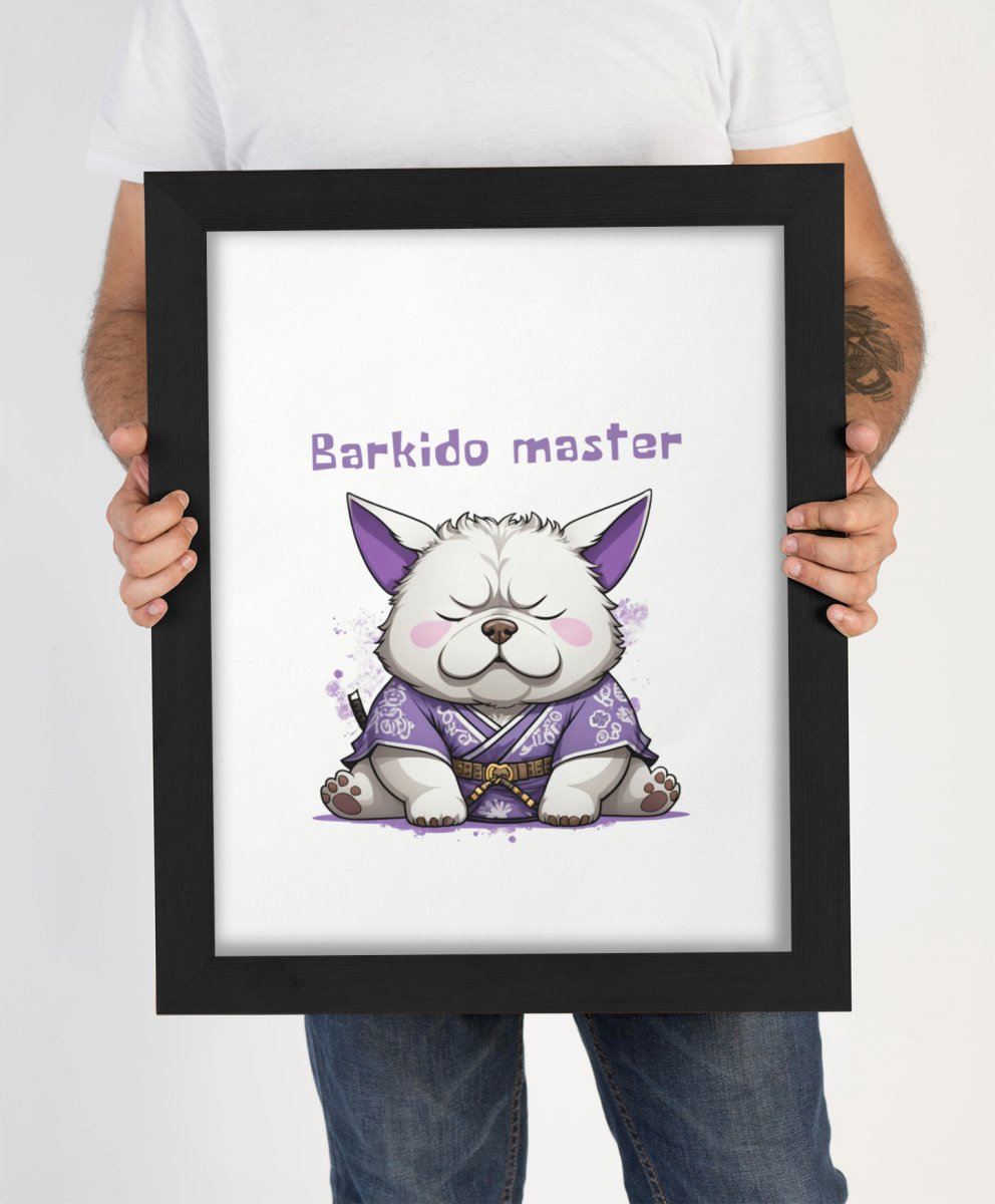 Barkido master - Art print - Poster - Ever colorful