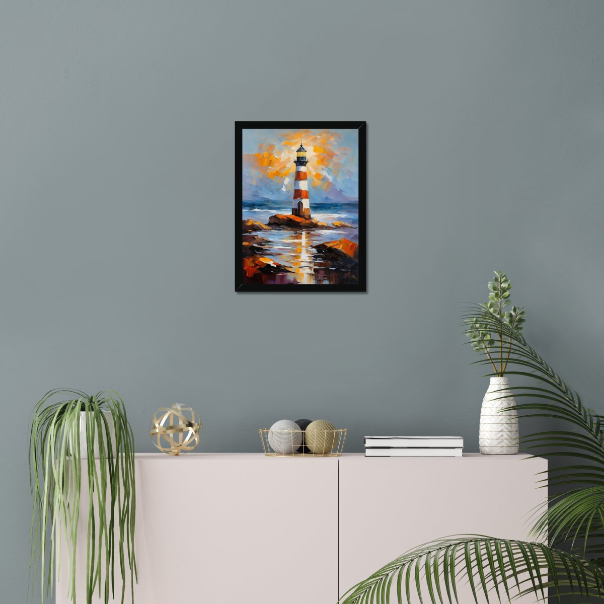 Beacon of hope - Art print - Poster - Ever colorful