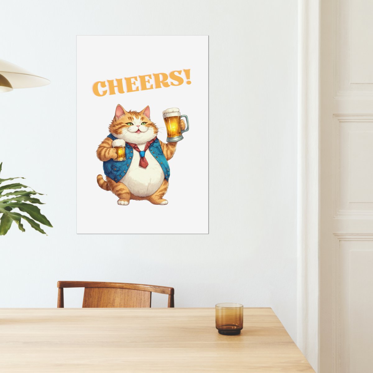 Beer cheers - Art print - Poster - Ever colorful