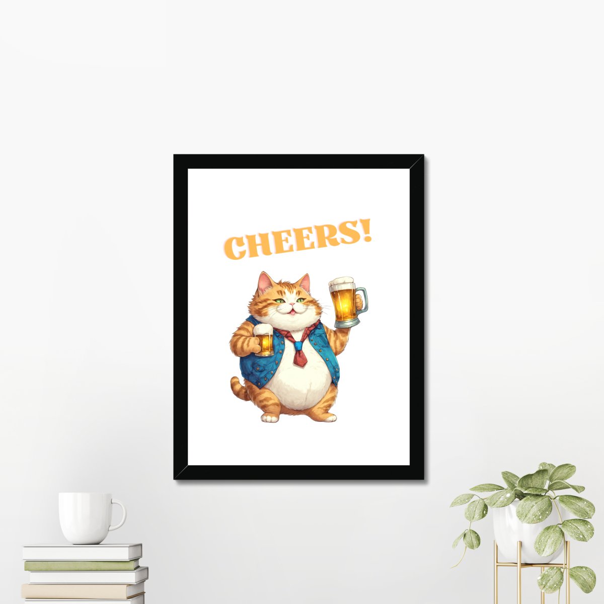 Beer cheers - Art print - Poster - Ever colorful