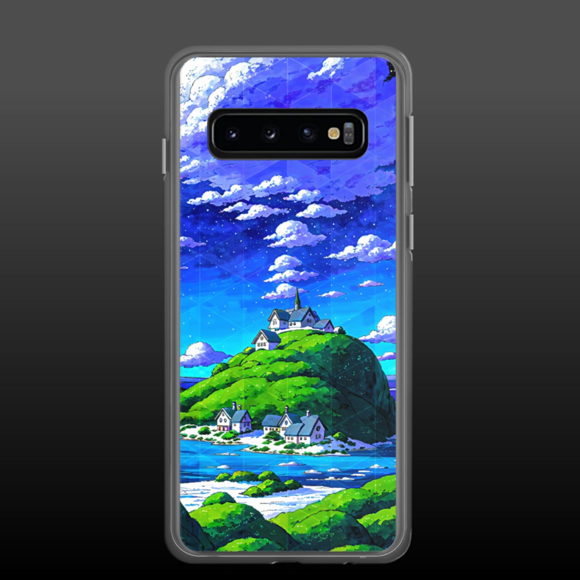 "Blissful world" clear samsung case - Clear samsung case - Ever colorful