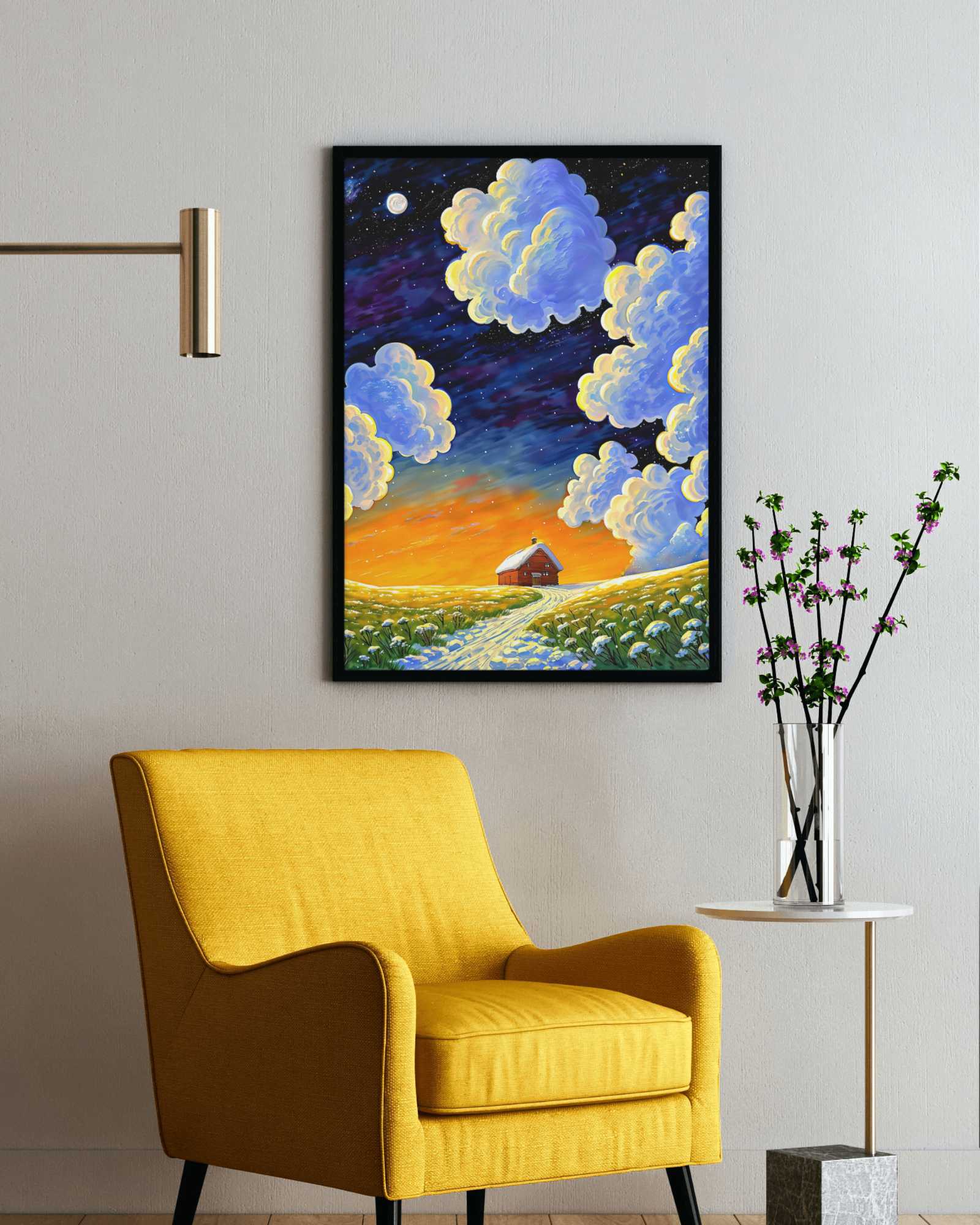 Blooming dawn - Poster - Ever colorful
