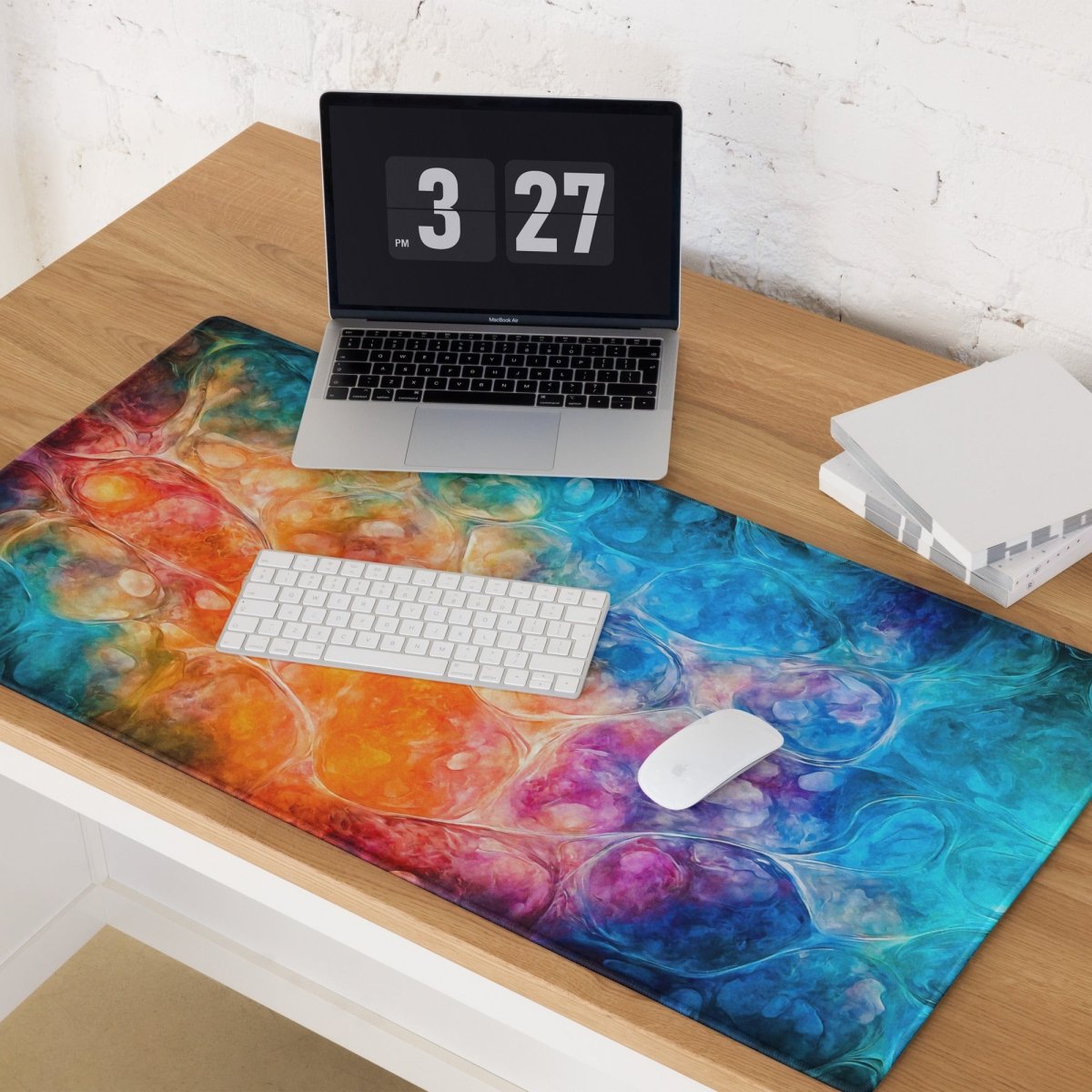 Boiling lava flow - Gaming mouse pad - Ever colorful