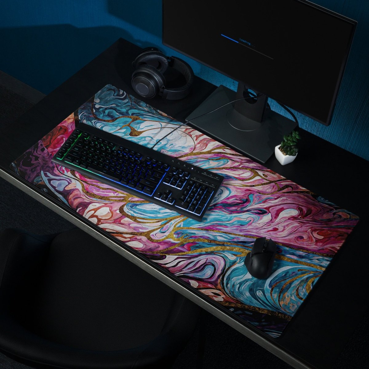 Bold mysteries - Gaming mouse pad - Ever colorful