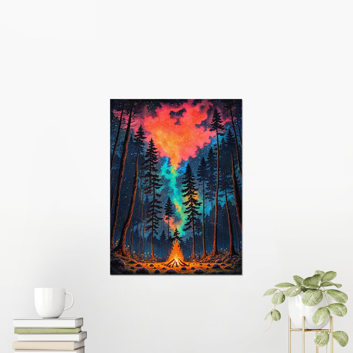 Bonfire night - Art print - Poster - Ever colorful
